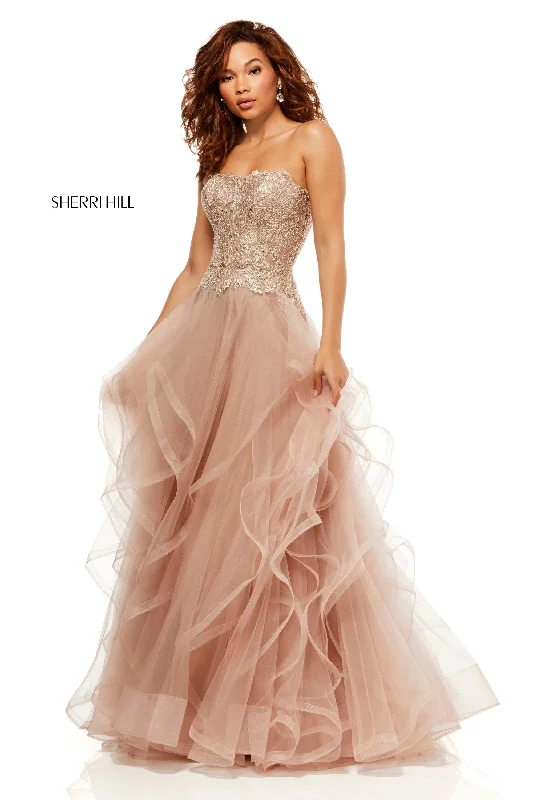 Subtle Shine Dress Sherri Hill 52504 Dress