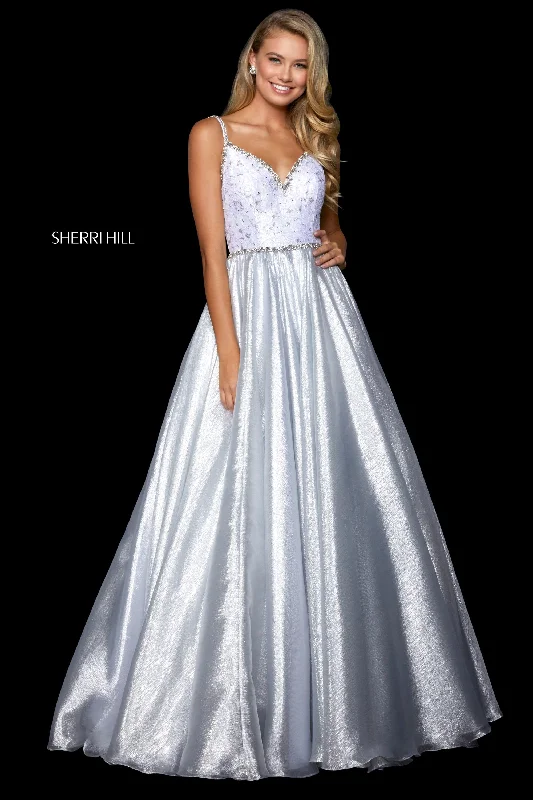 Draped Formal Dress Sherri Hill 52994 Dress