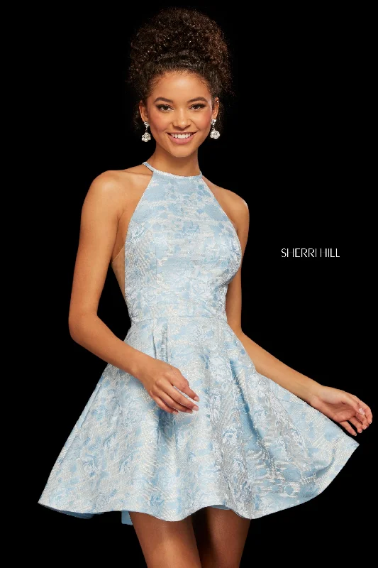 Rose Gold Dress Sherri Hill 53022 Dress