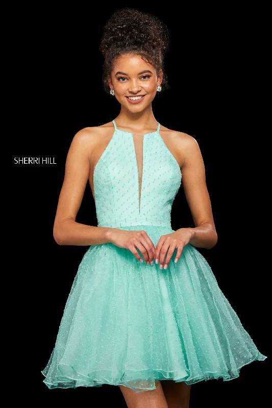 Asymmetrical Gown Sherri Hill 53075 Dress