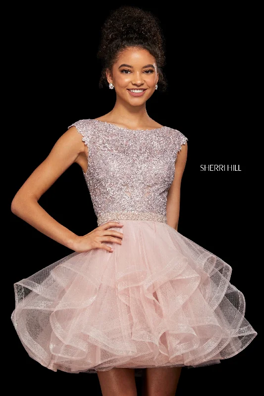 Dramatic Ball Gown Sherri Hill 53109 Dress