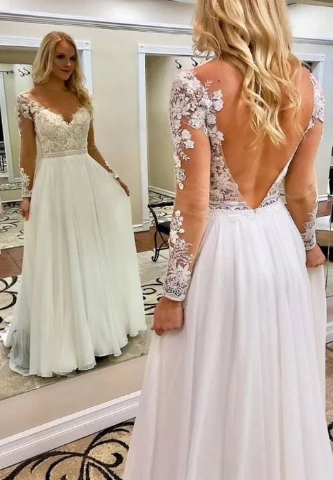 Strapless Gown Simple long prom dress, A line wedding dress       fg1954