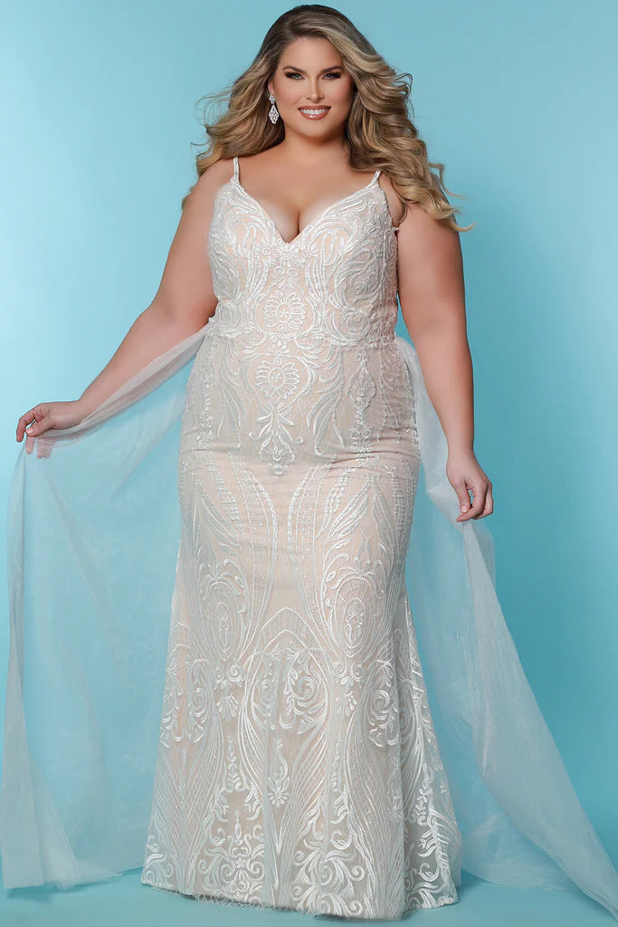 Organza Dress Sydneys Coset SC5287 Jolene Plus Size Bridal Dress