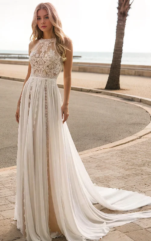 Taffeta Dress Vintage Modest A-Line Boho Lace Wedding Dress Minimalist Jewel Neck Illusion Tulle Bridal Dress Taffeta Dress Vintage Modest A-Line Boho Lace Wedding Dress Minimalist Jewel Neck Illusion Tulle Bridal Dress
