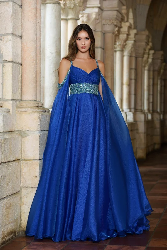 Floor-Length Satin Dress Ava Presley 27831 Dresses
