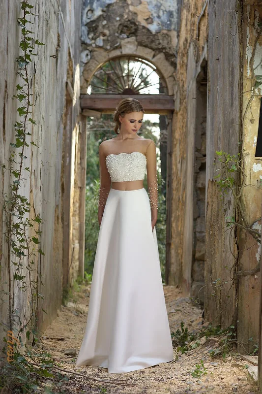 Cocktail Dress Chrystelle Atallah Leaf L04