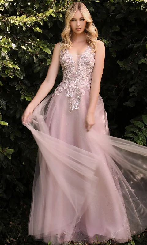 Embellished Maxi Dress Cinderella Divine CDS409