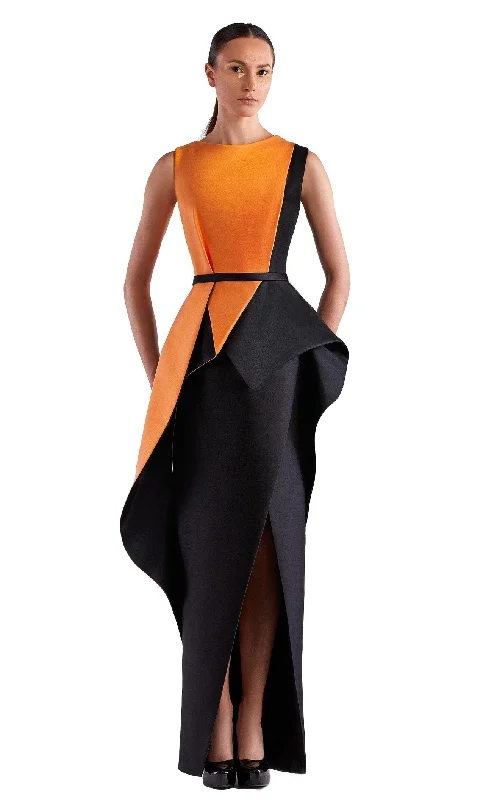Vivid Color Gown Edward Arsouni Couture SS0485 Dress