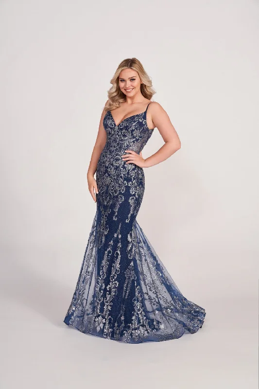 Glittering Evening Gown Ellie Wilde EW34056 Dresses