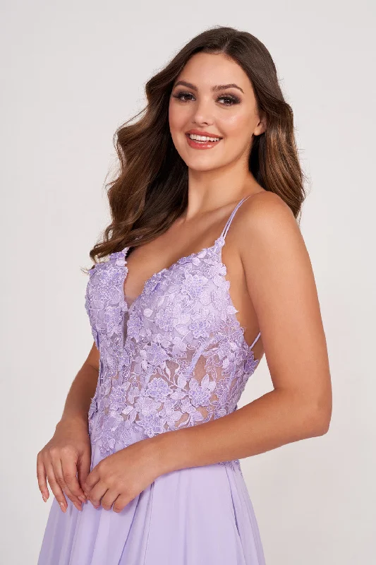 Empire Waist Gown Ellie Wilde EW34078 Dresses