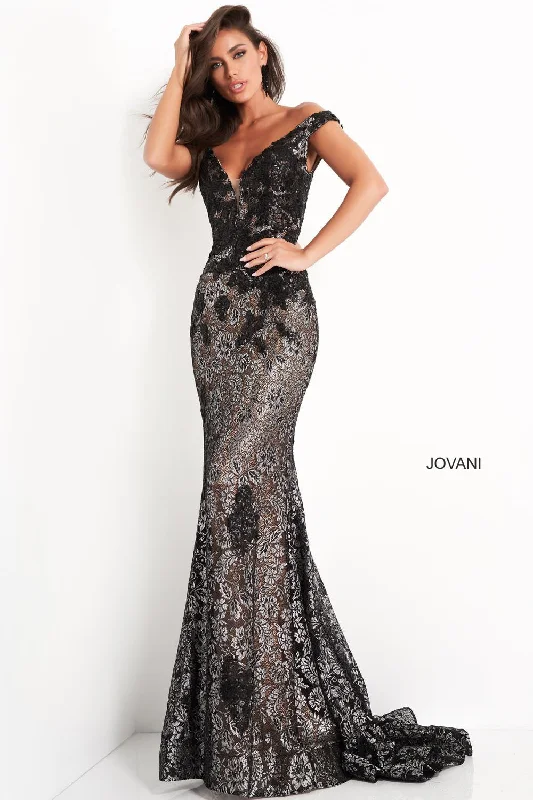 Off-Shoulder Dress Jovani 06437 Dresses