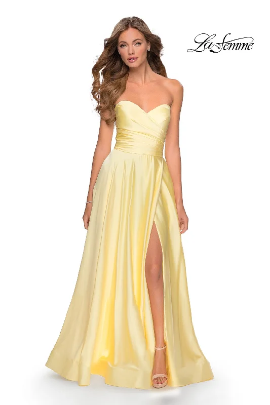 Sequin Maxi Dress La Femme 28608 Dress