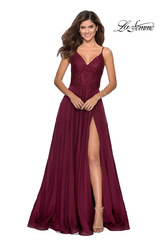 Floor-Length Dress La Femme 28664