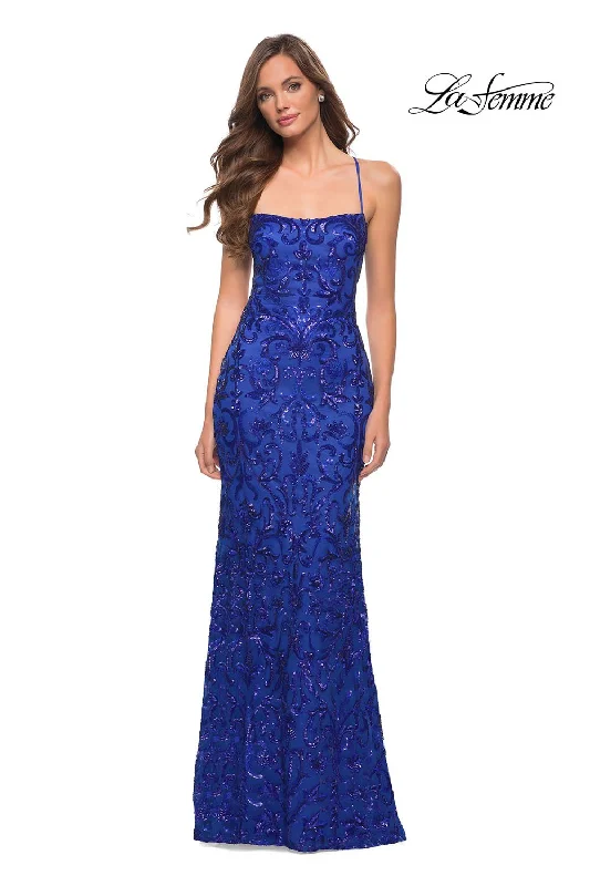 Sequin Gown La Femme 29638 Dresses