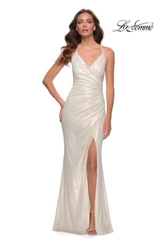 Off-White Gown La Femme 29707