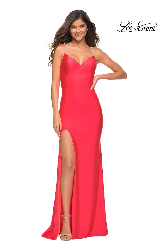 Artistic Embroidered Dress La Femme 30602
