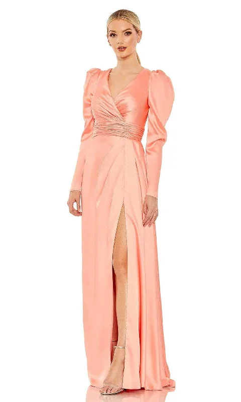 Puffy Sleeve Dress Mac Duggal 12404