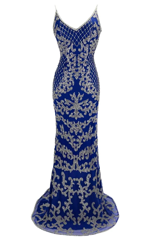 Deep V-Neck Dress Paul Rekhi 1001 Dress