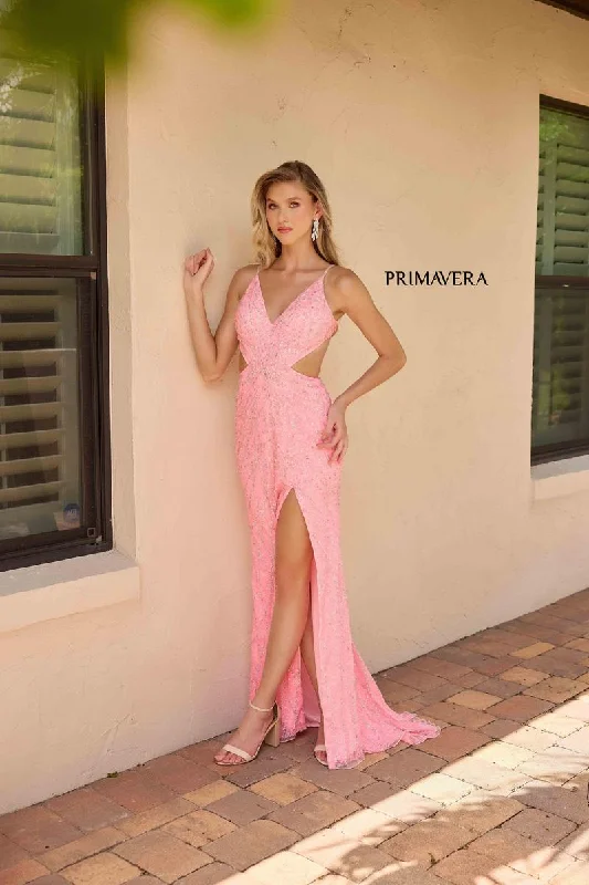Sequin Maxi Dress Primavera Couture Long Dress 4334