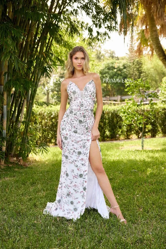 Taffeta Dress Primavera Couture Long Dress 4338