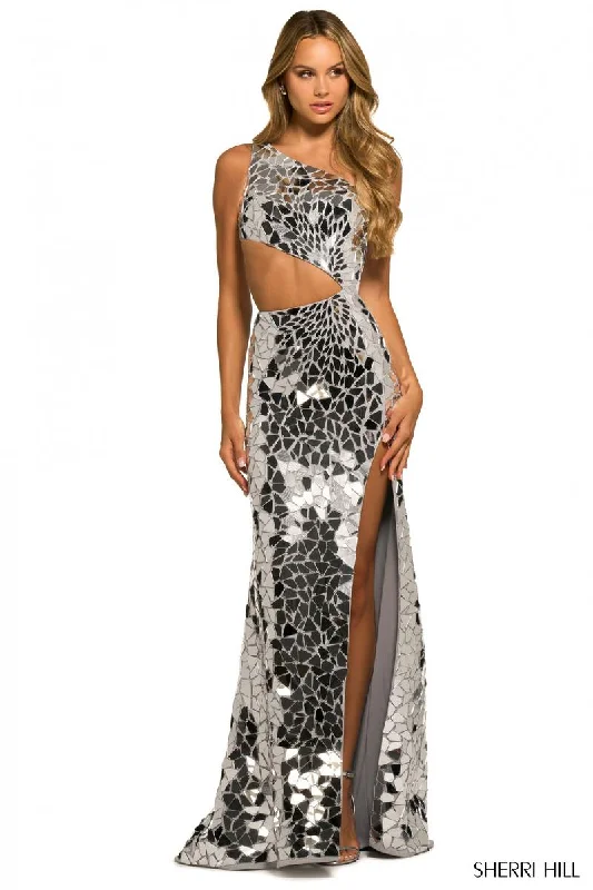 Side Slit Gown Sherri Hill Dress 55383