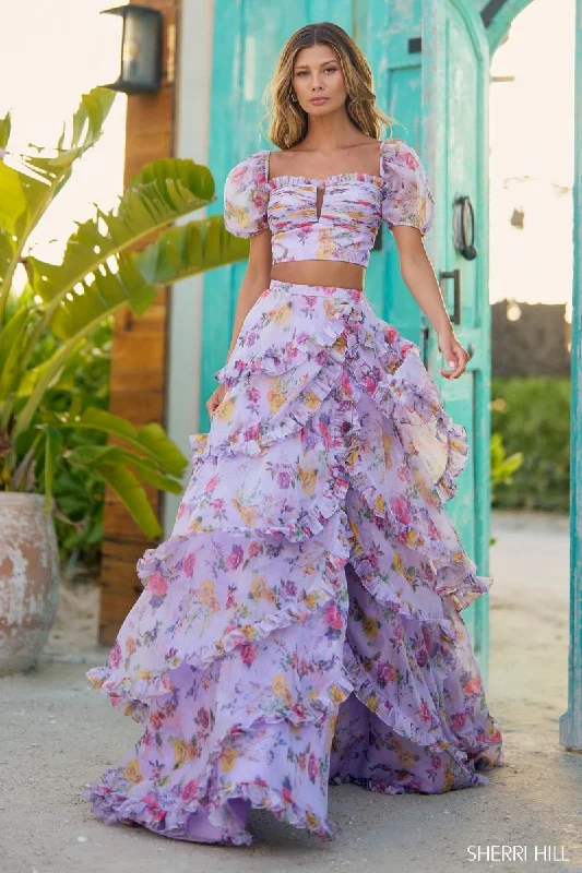 Embellished Dress Sherri Hill Dress 56024