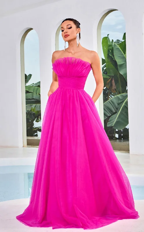 Lush Satin Gown Jadore J24003 Dress