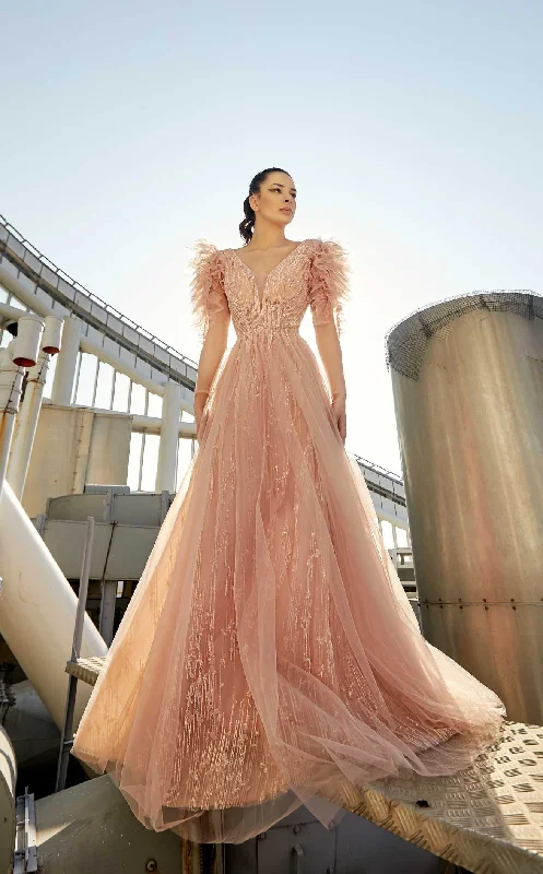 Romantic Evening Gown Modessa Couture M20338 Dress
