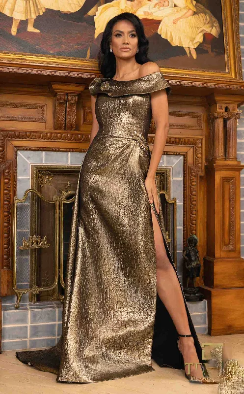 Sparkly Mermaid Dress Terani 242M3373 Dress